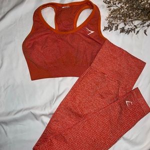 Vital Seamless 2.0 burnt orange set